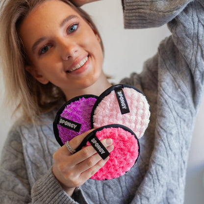 Spongy™ Makeup Remover Sponge (Set Of 3)