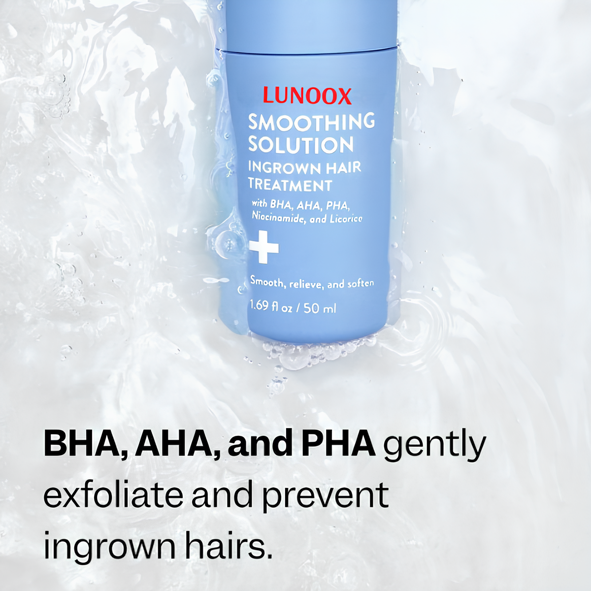 Lunoox™ Smoothing Solution Ingrown Hair Treatment