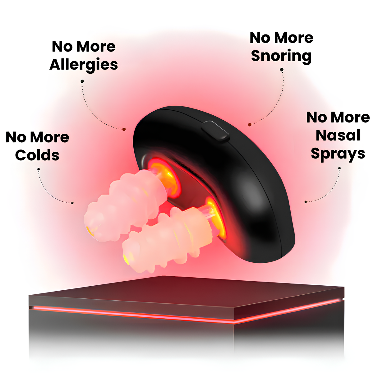 Lunoox™ Red Light Nasal Soother