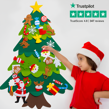 DIY Felt Christmas Tree