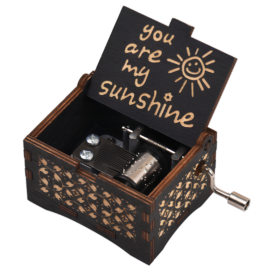 Lunoox™ "You Are My Sunshine" Wooden Music Box