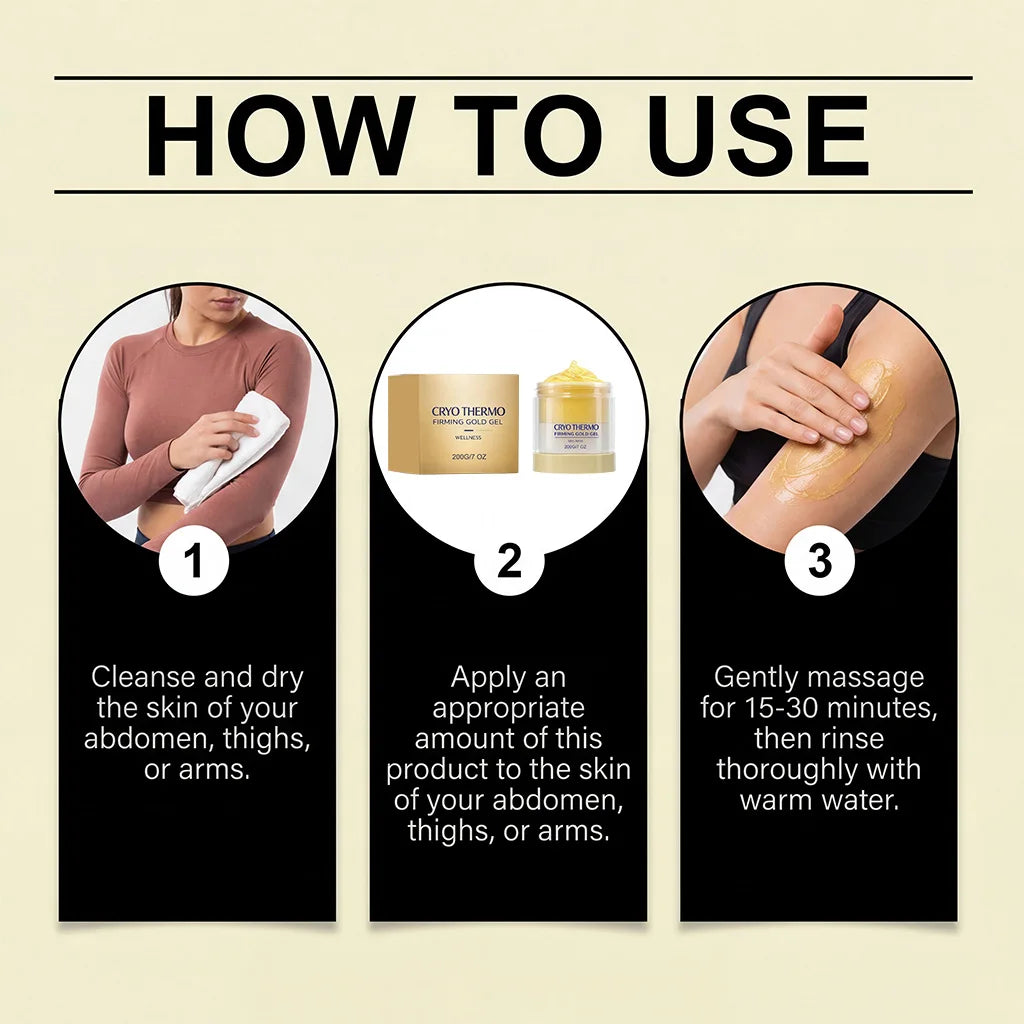 Lunoox™ Cryo Thermo Firming Gold Gel