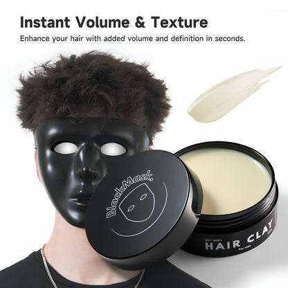 BlackMask™ Hair Clay by Lunoox